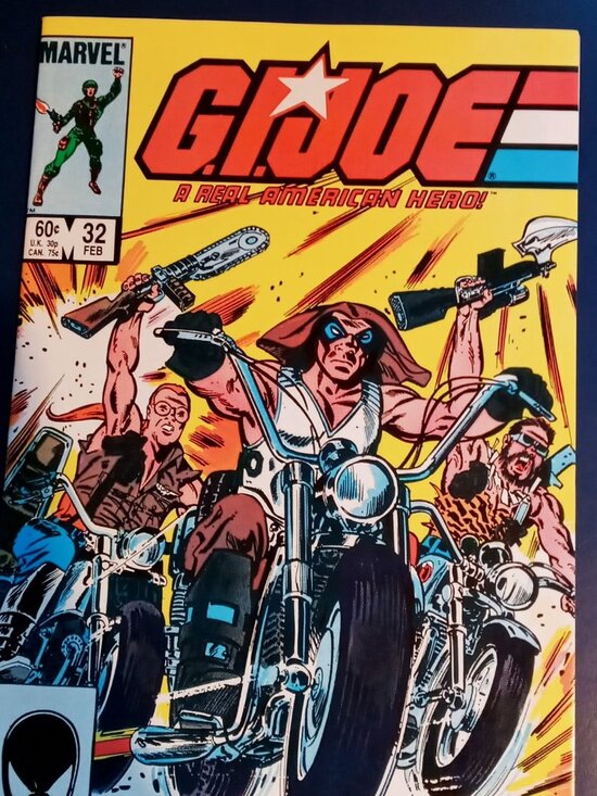 Marvel Comics Other - SOLD!!! - G.I. JOE-A REAL AMERICAN HERO! Set of 6 Comic Books 1980s